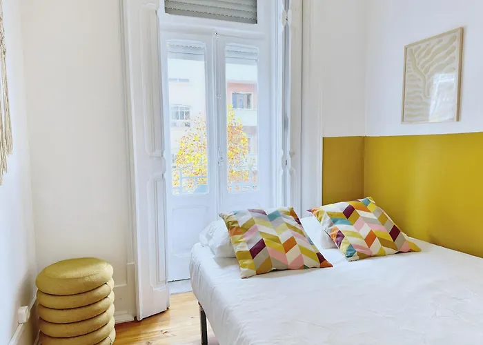 Apartment Flh Campo Pequeno Stylish Interior Lisbon
